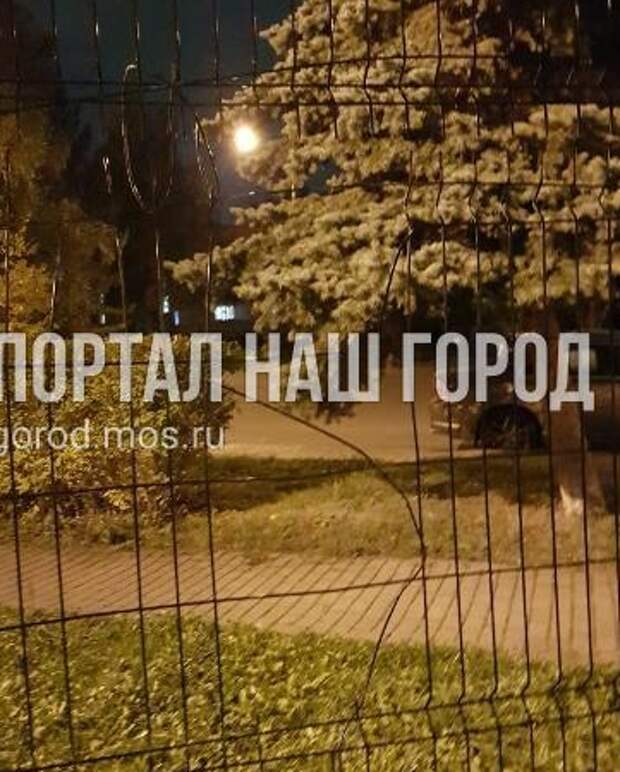 Ограждение детской площадки на Родионовской изувечили вандалы