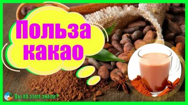 Чем полезно какао?