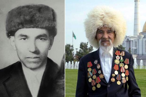 15 героев Великой Отечественной Войны из 15 республик Советского Союза - Гуванч Миратлиев, уроженец Туркмении, 89 лет