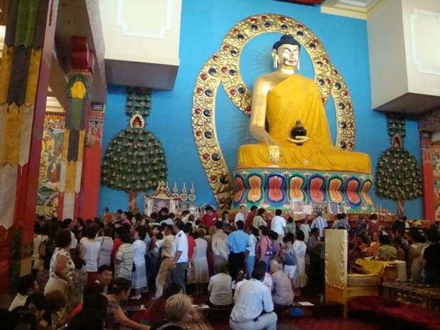 Буддийский храм в Калмыкии/Лариса Борцова, «Юго-Восточный курьер»