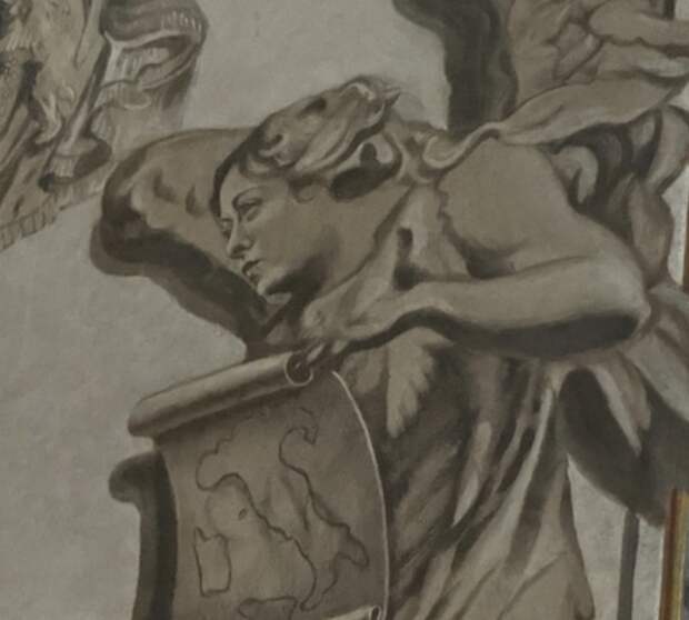 Repubblica: ангел в римской церкви стал похож на Мелони после реставрации фрески