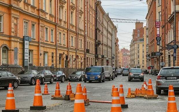 В пяти районах Петербурга будут введены временные ограничения для водителей