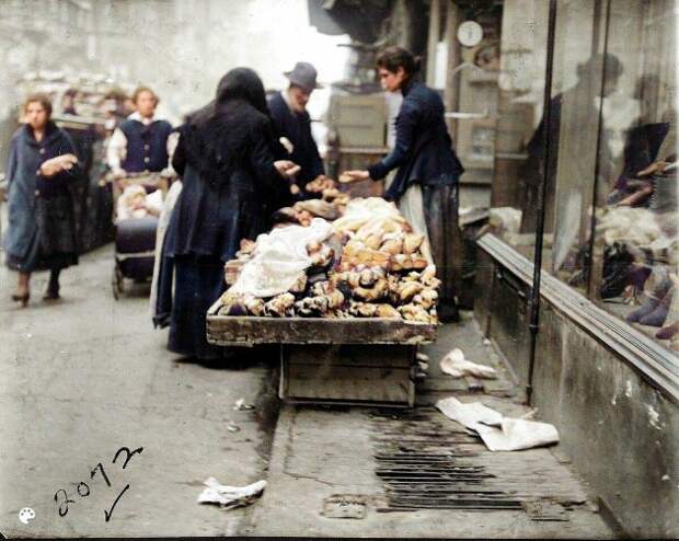 Другая сторона Нью-Йорка 1880-1930-х годов. Бедность, грязные улицы и рынки
