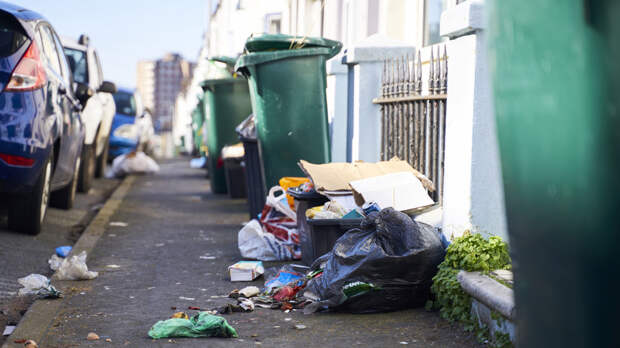 В Днепропетровске возник мусорный кризис из-за уклонистов