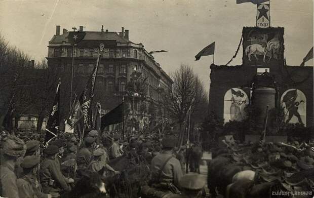 1 мая 1919. Рига СССР, история, фотографии