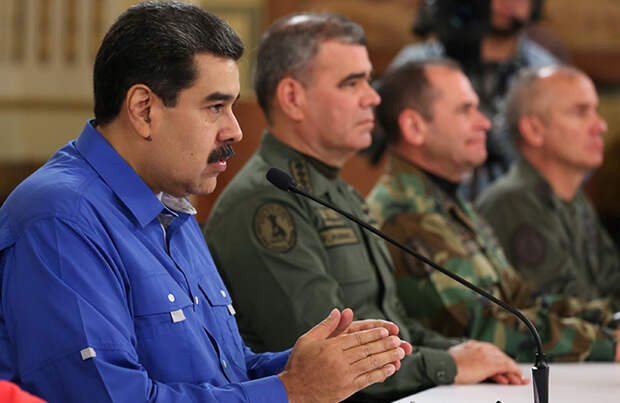 «Костер не загорелся». Мадуро заявил о подавлении попытки госпереворота в Венесуэле