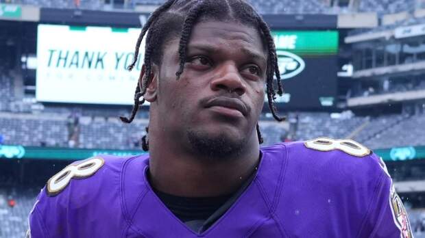 Baltimore Ravens quarterback Lamar Jackson