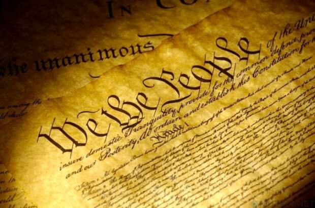 фДубликат Декларации независимости США.