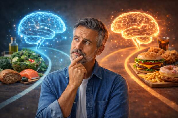 Как питание после 40 лет влияет на память и работу мозга спустя десятилетия