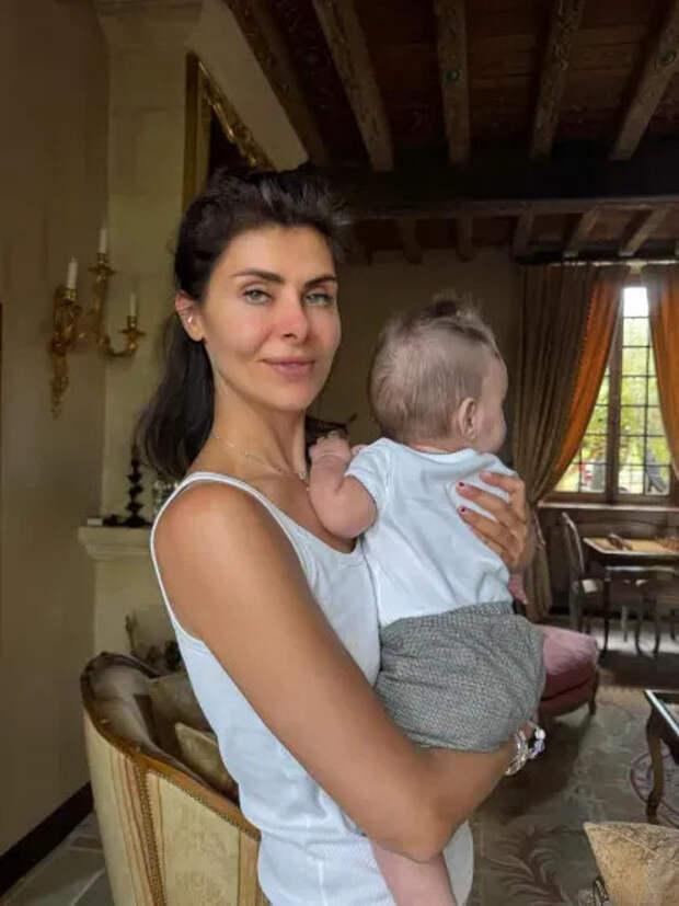 Надежда Оболенцева с сыном