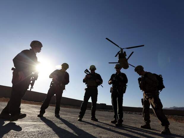 Американские солдаты в провинции Логар, Афганистан.© AP Photo / Rahmat Gul, File