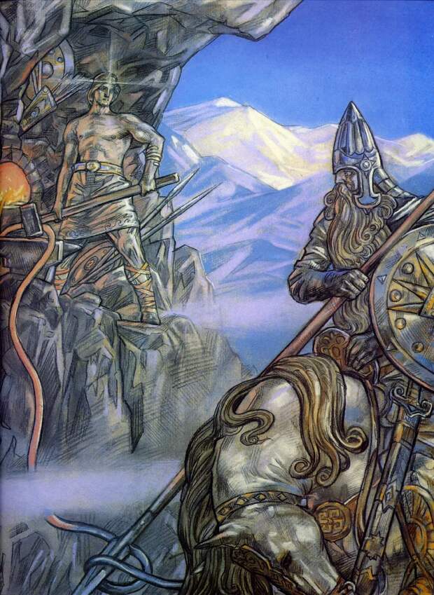 Лики славянских богов. СВЯТОГОР.