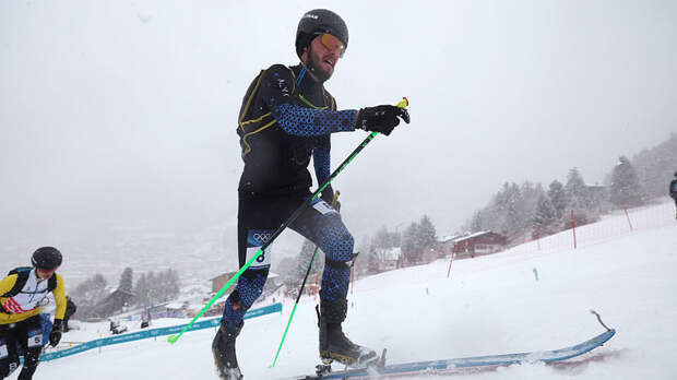 Ски-альпинист Филиппов завоевал бронзу в спринте на Кубке мира в Италии