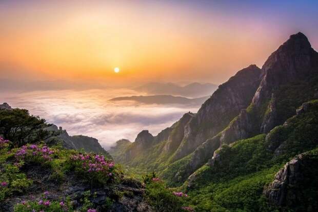 Замечательные пейзажи на снимках Чжэ Юн Рю красиво, красивые места, подборка фото, фото, фотоподборка
