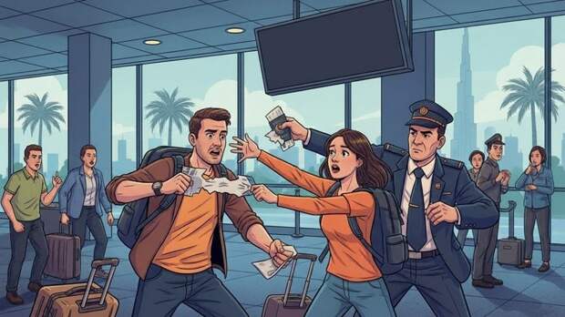 Туристы пожаловались на кражу посадочных талонов при вылете из Дубая