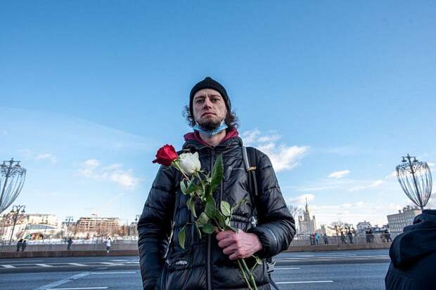 В Москве почтили память Бориса Немцова: фотогалерея