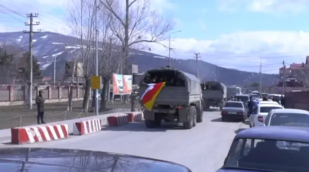 Военнослужащие из Южной Осетии выехали в Донбасс для участия в спецоперации ВС РФ