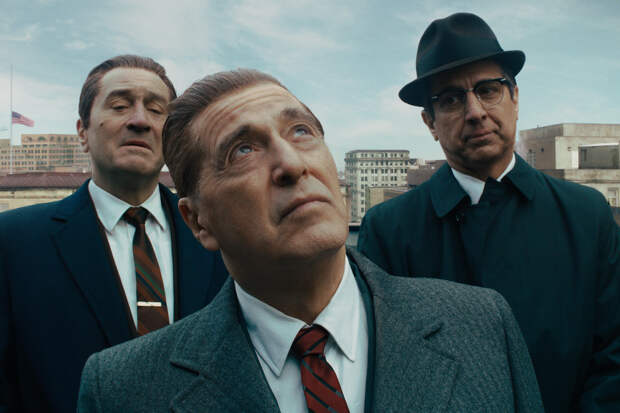 Al Pacino, Robert De Niro, and Ray Ramano, The Irishman