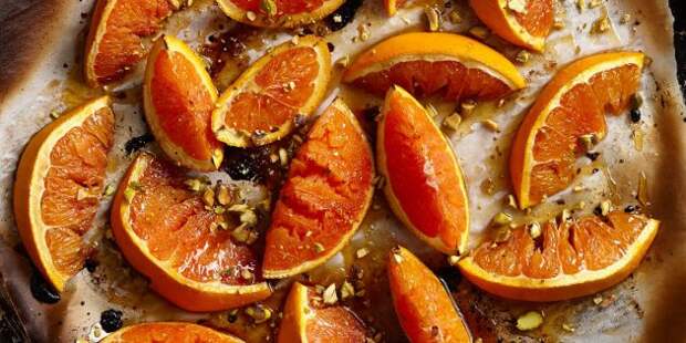 Простые вкусные десерты: печёные апельсины
