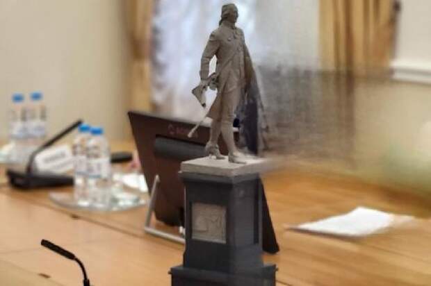 Фундамент памятника первому тамбовскому губернатору должен быть готов к 20 марта