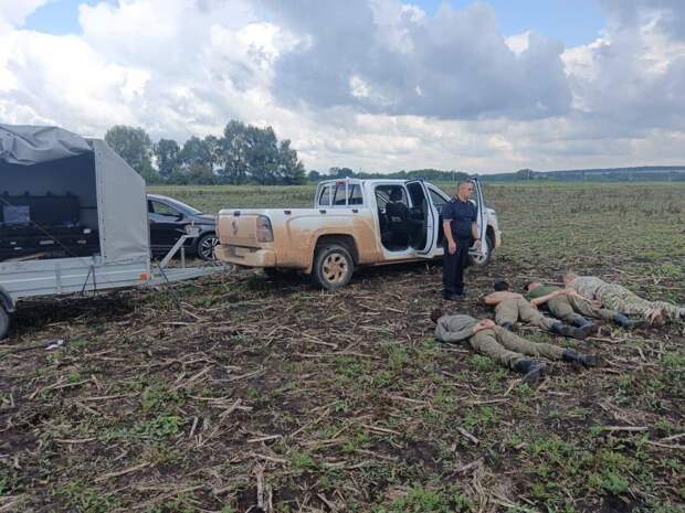 ‼️🇷🇺🏴‍☠️Полиция задержала расчет разведывательного БПЛА «Орлан