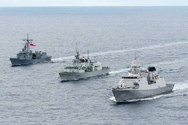 Маневры ВМС НАТО "Dynamic Mongoose-2020". Источник изображения: 