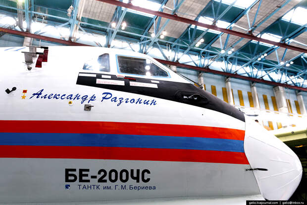 Производство самолётов-амфибий Бе-200ЧС в Таганроге