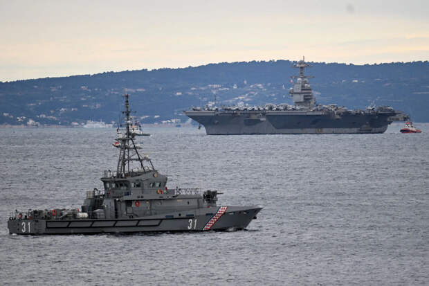 Вранье про пожар на авианосце Форд: