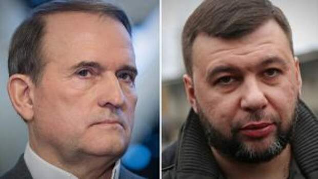 “95-й квартал” “записал” разговор “Пушилина с Медведчуком”