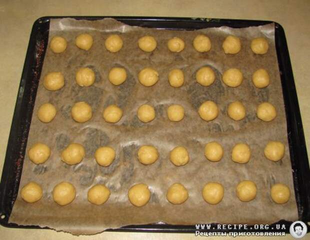 Рецепт с фото - Медовый торт «Золотые шарики»: скатать шарики