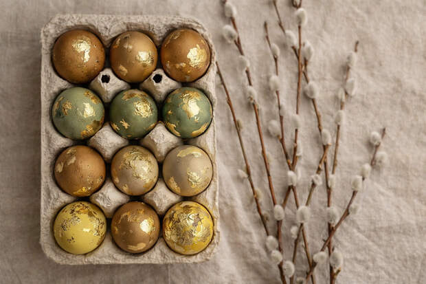 Пять модных идей для пасхальных яиц, которые удивят гостей