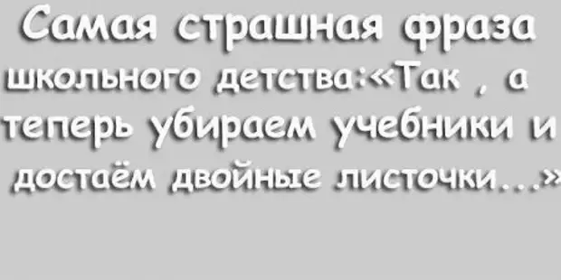 Страшные фразы. Школьные фразы. Фразы о школе и школьной жизни. Самые страшные выражения.