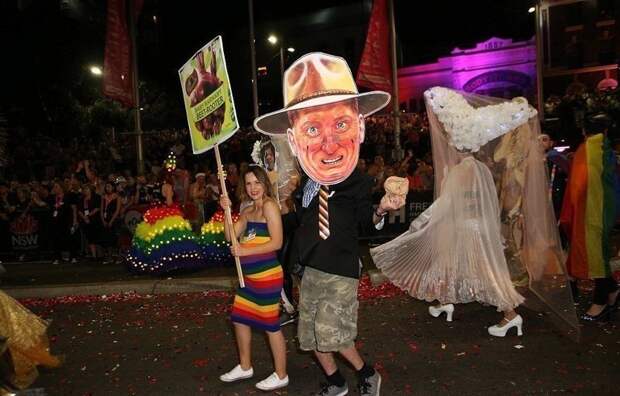 Карнавал Марди Гра в Сиднее: градус зашкаливал! Веселые, Марди Гра, австралия, всенародные гулянья, загул, карнавал, сидней, сплошное неприличие