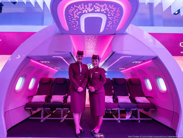 Эконом класс в самолете: революция от Qatar Airways