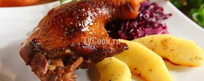Тушеный гусь вкусный рецепт с фото пошагово и видео