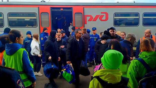 125 пассажиров сошедшего с рельсов под Ульяновском поезда прибыли в Уфу