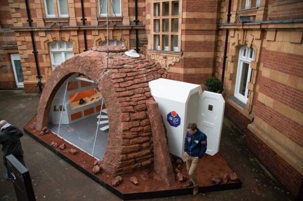 В Великобритании продемонстрировали концепт марсианских жилищ