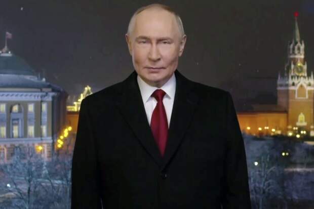 Кремль опубликовал новогоднее обращение президента России Владимира Путина