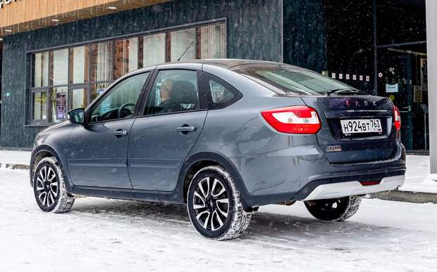 Lada Granta Active Cross — почти кросс-купе? Едем в глубокий снег!