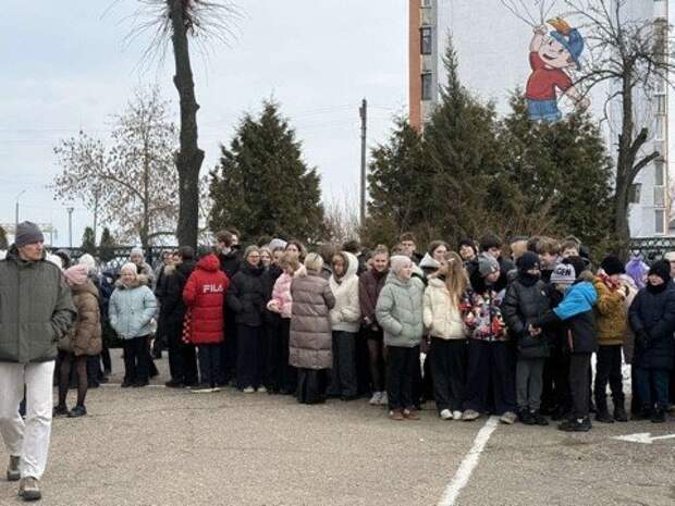 Учебная эвакуация.