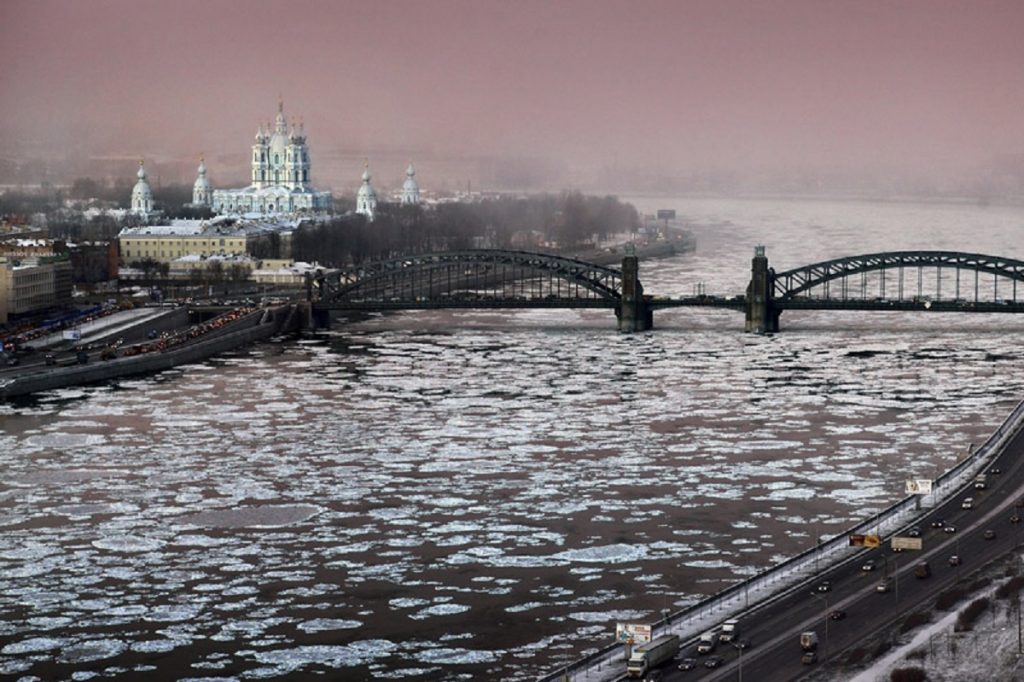 Загадочный ноябрьский холодный Петербург