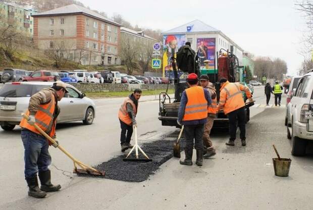 Ремонт дорог в Усть-Камчатском районе продолжается после схода селя
