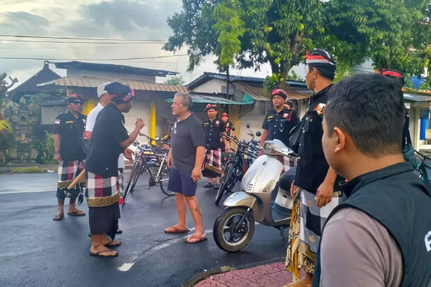 На Бали туриста задержали за передвижение по улице в День тишины