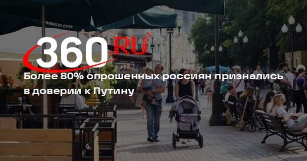 ФОМ: 81% опрошенных россиян доверяют Путину