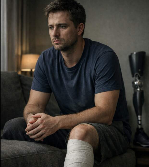 — Да кому ты вообще нужен такой? Инвалuд! Ты думаешь, кто-то ещё на тебя посмотрит?