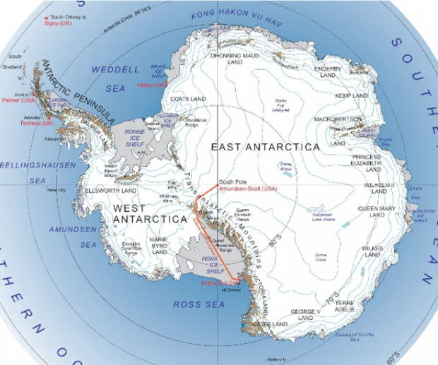 10 интересных фактов о Северном и Южном полюсе Земли