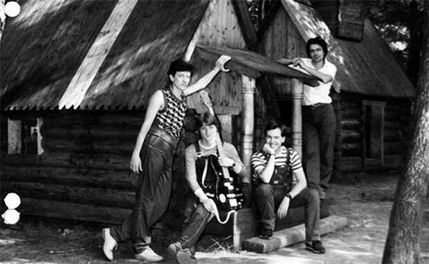 Малоизвестные фото российских рок-музыкантов