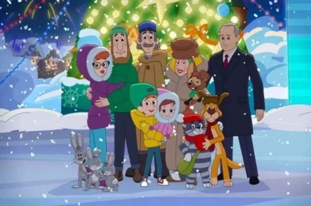 Новогодняя серия «Простоквашино» с Путиным появилась в открытом доступе