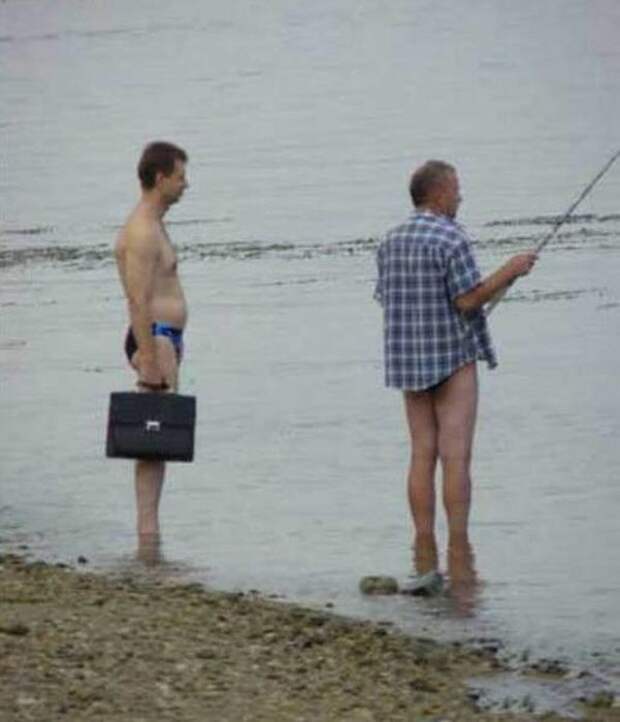 Фотоприколы на тему рыбалки
