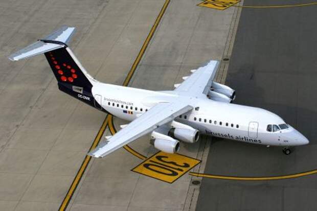 BAe Avro RJ85 авиакомпании Brussels Airlines